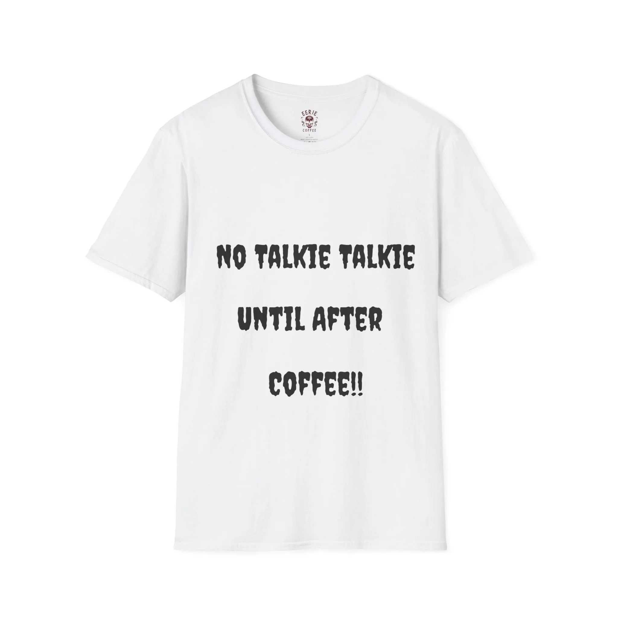 No Talkie Talkie Unisex Softstyle T-Shirt