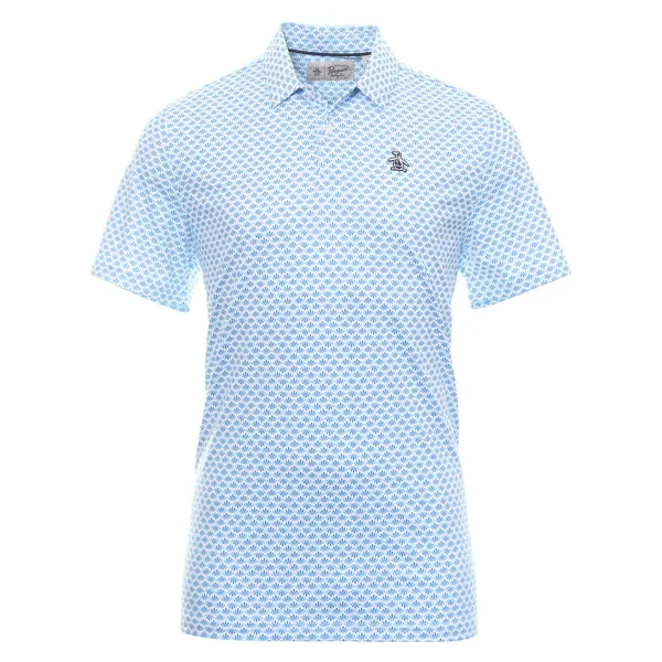 Original Penguin Retro Geo Print Golf Polo