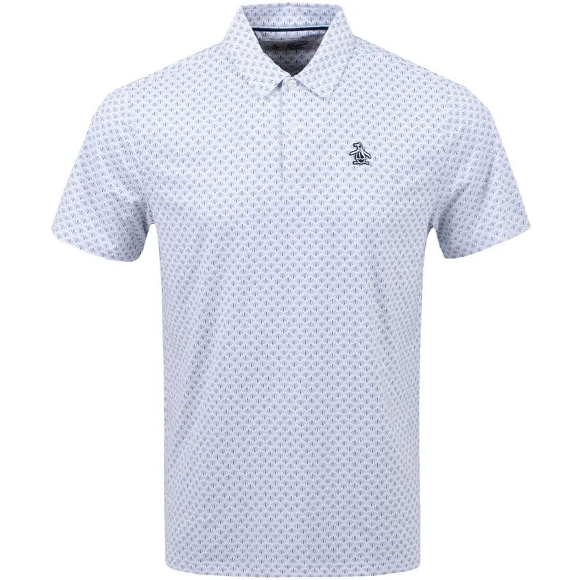 Original Penguin Retro Geo Print Golf Polo