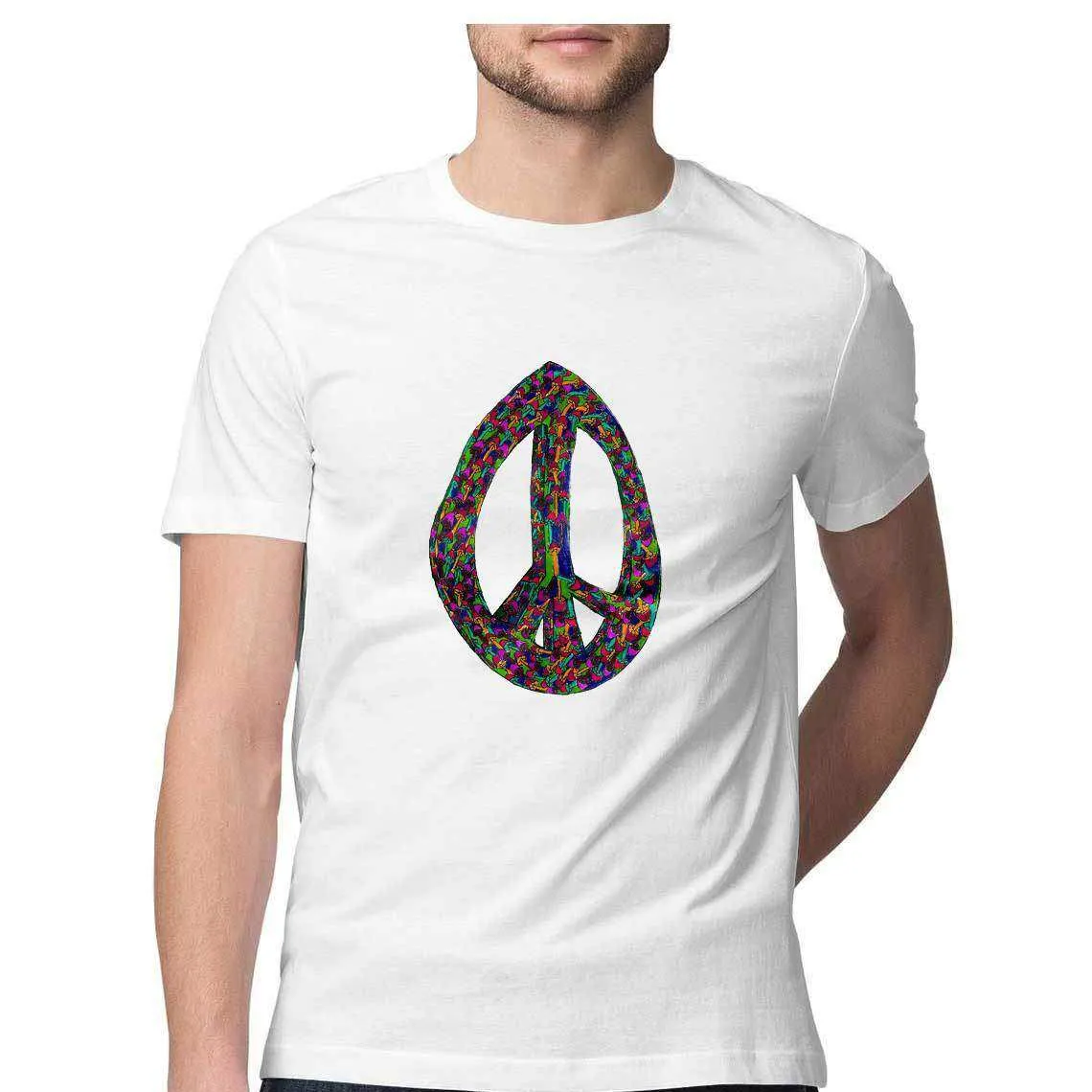 Peacefully Ecstatic Graphic T-Shirt