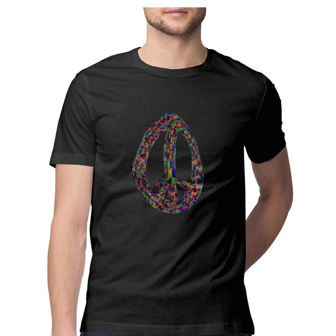 Peacefully Ecstatic Graphic T-Shirt