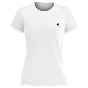 Penguin Women's Tee Essential Side Mesh - Bright White