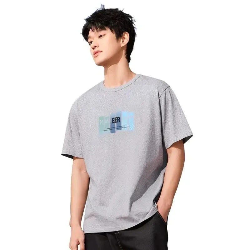 Pioneer 100% Cotton Casual Short Sleeve Tee