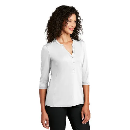 Port Authority ® Ladies UV Choice Pique Henley