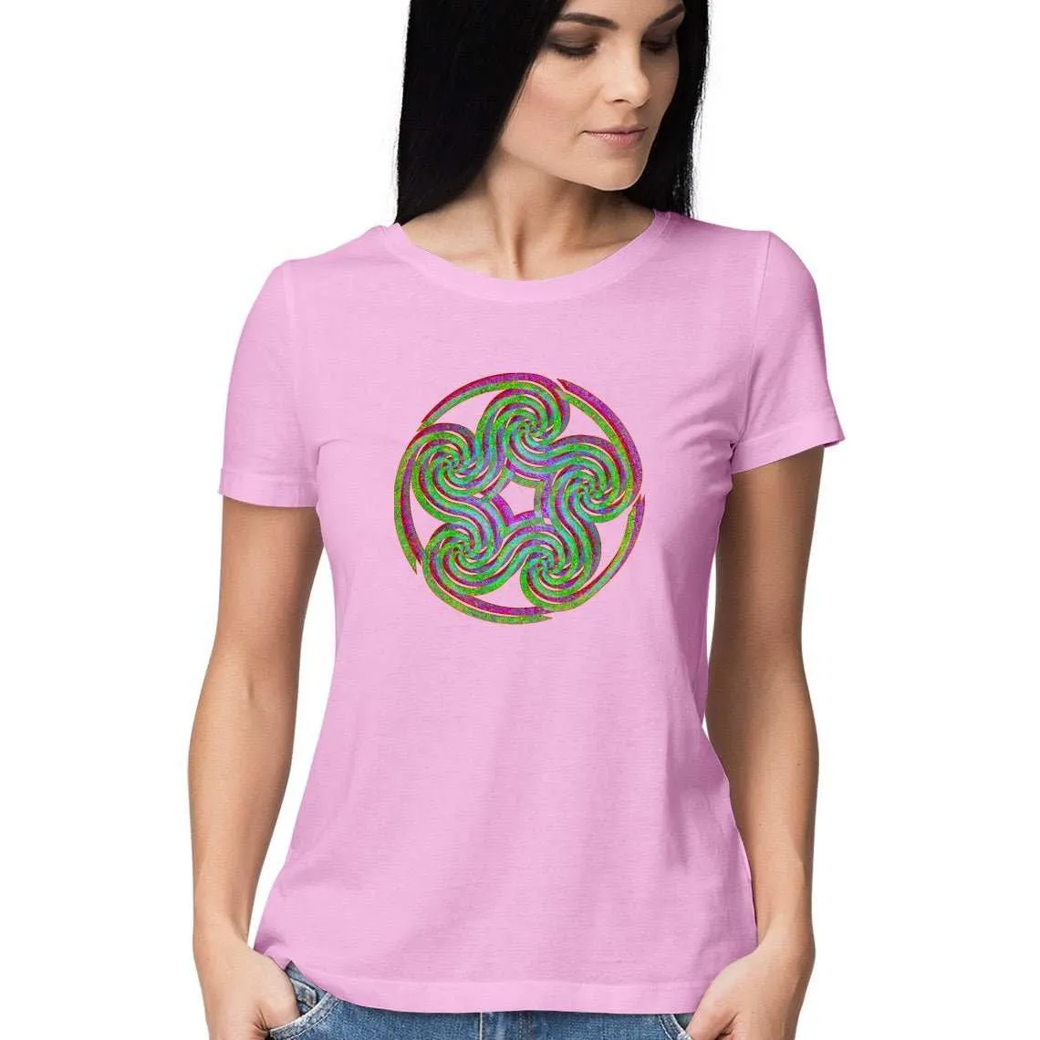 Psychedelic Pentaskelion Women's T-Shirt