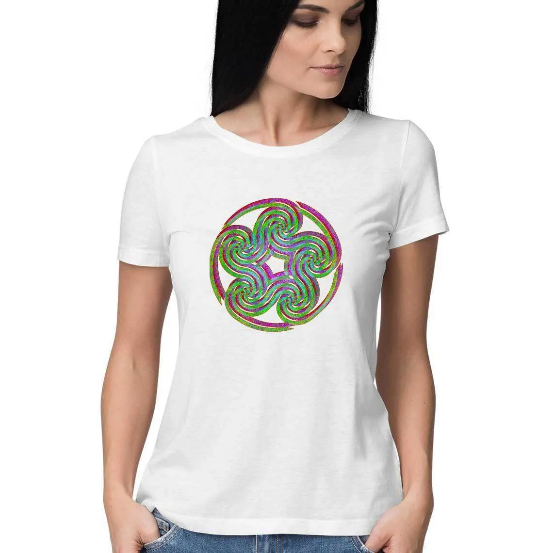 Psychedelic Pentaskelion Women's T-Shirt