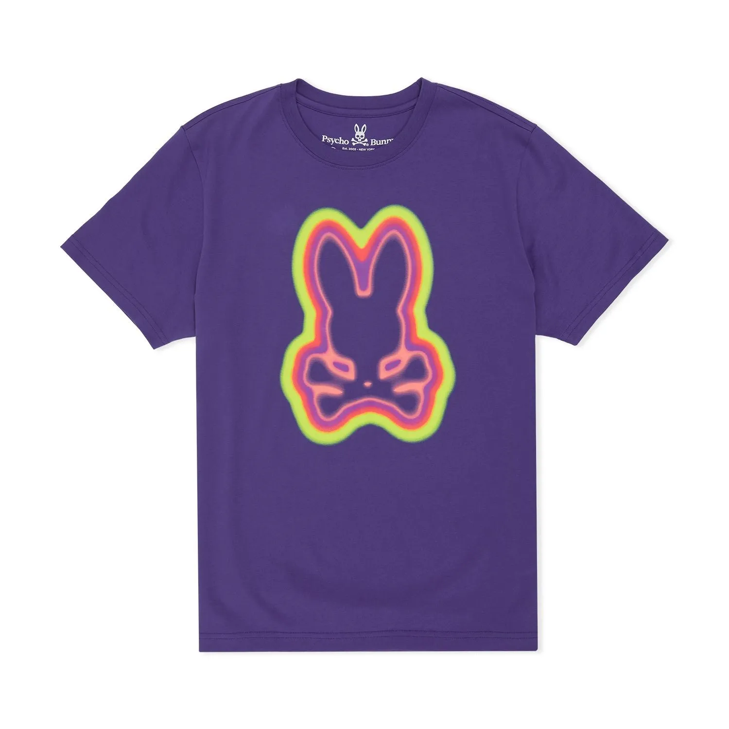 Psycho Bunny Mens Warner Graphic Tee - Twilight Blue