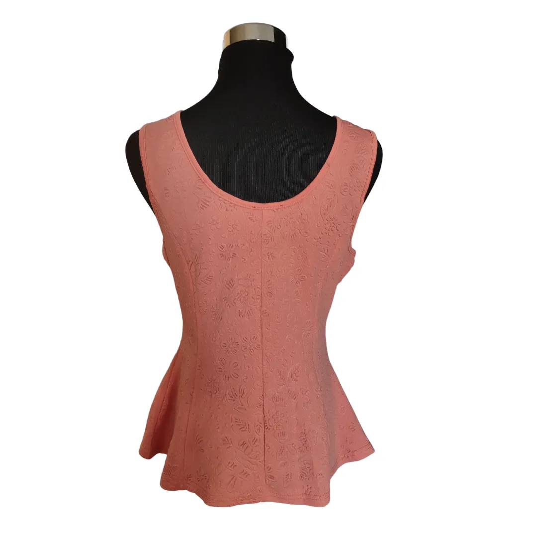 Pure Hype Pink Pull-Over Women's Large Shirt Sleeveless