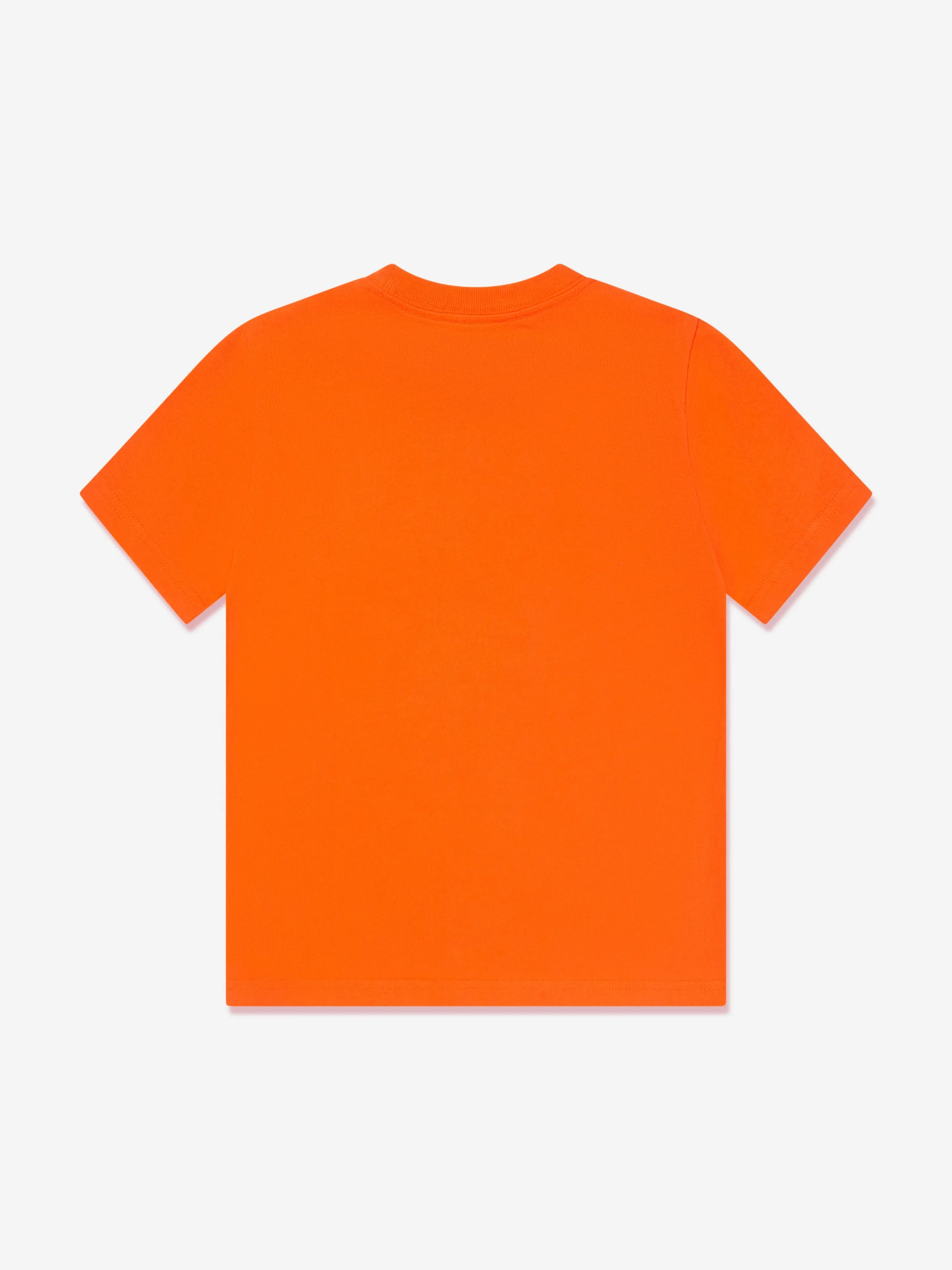 Ralph Lauren Boys Logo T-Shirt in Orange