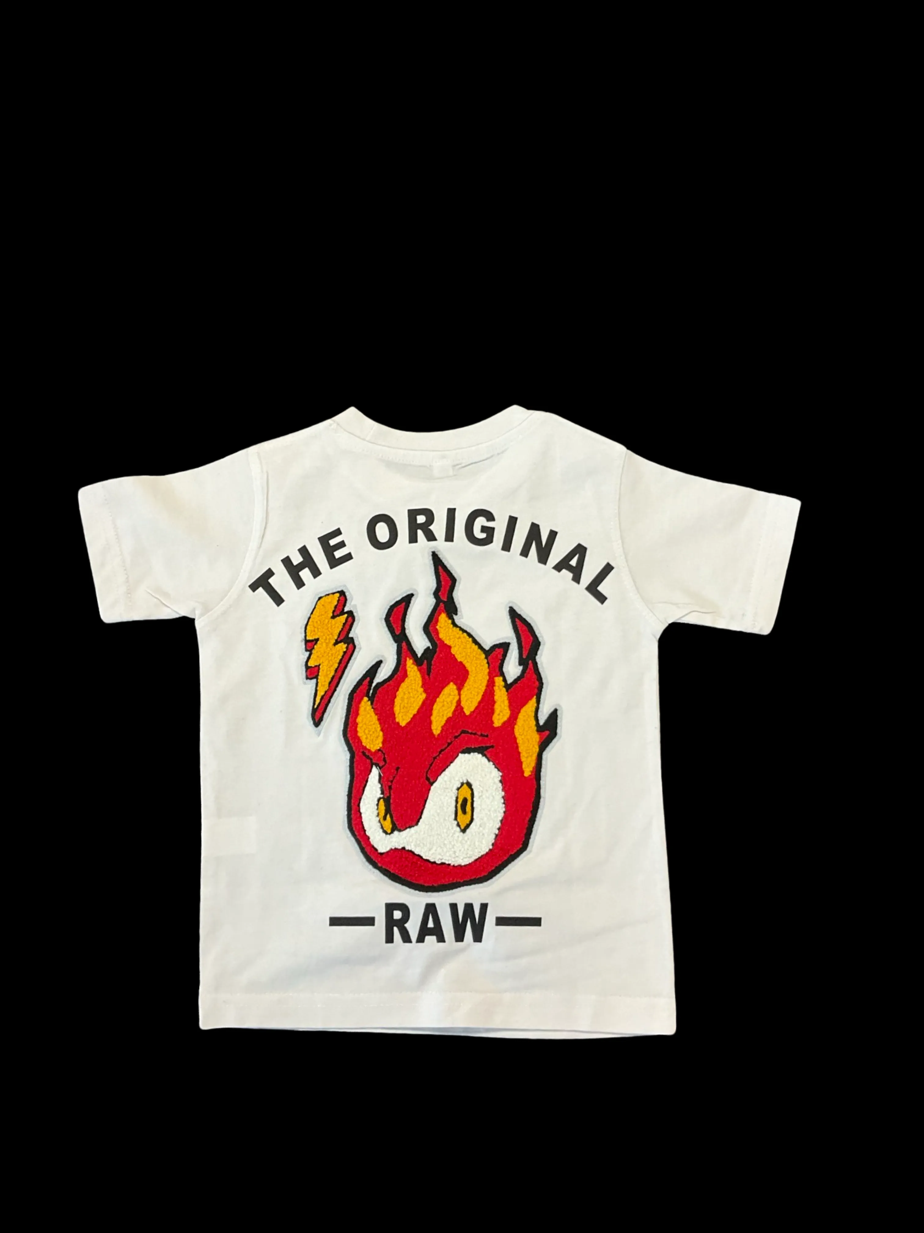 Rawyalty Kids Flame T Shirt White