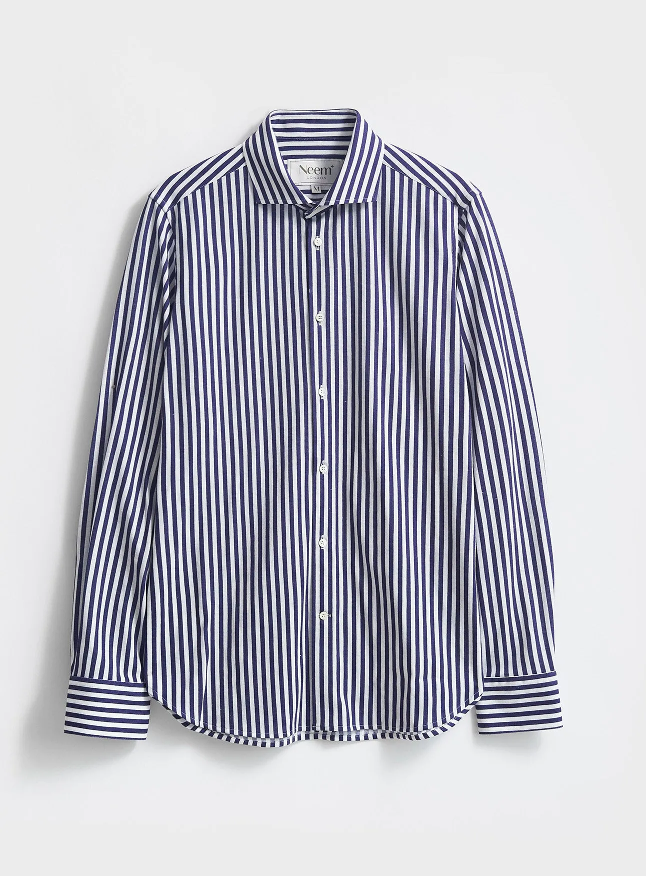 Recycled Modern City Stripe Cut Away Shirt