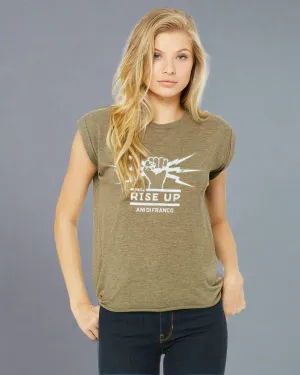 Rise Up Ladies' Flowy Muscle T-Shirt