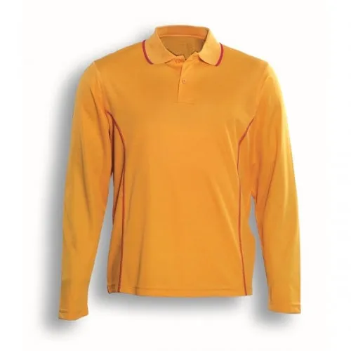 San Long Sleeve Quick Dry Polo Shirt