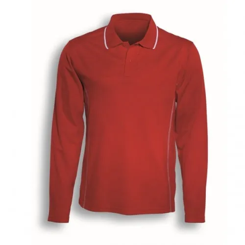 San Long Sleeve Quick Dry Polo Shirt