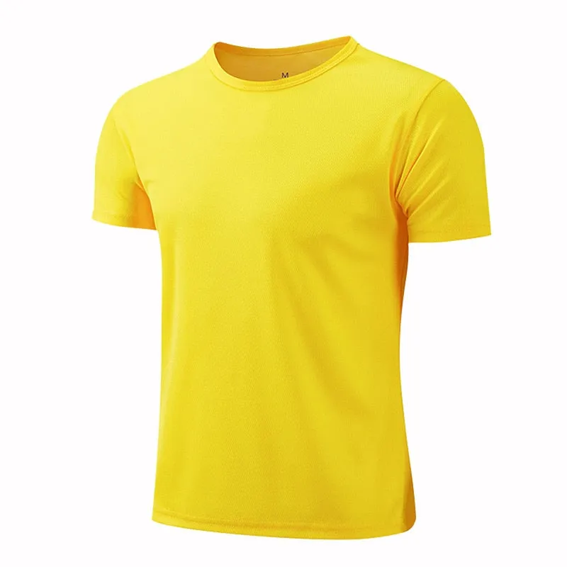 Teenager Quick Dry Short Sleeve Sport T Shirt Gym Jerseys Fitness Shirt Trainer Running T-Shirt Teenager Breathable Sportswear