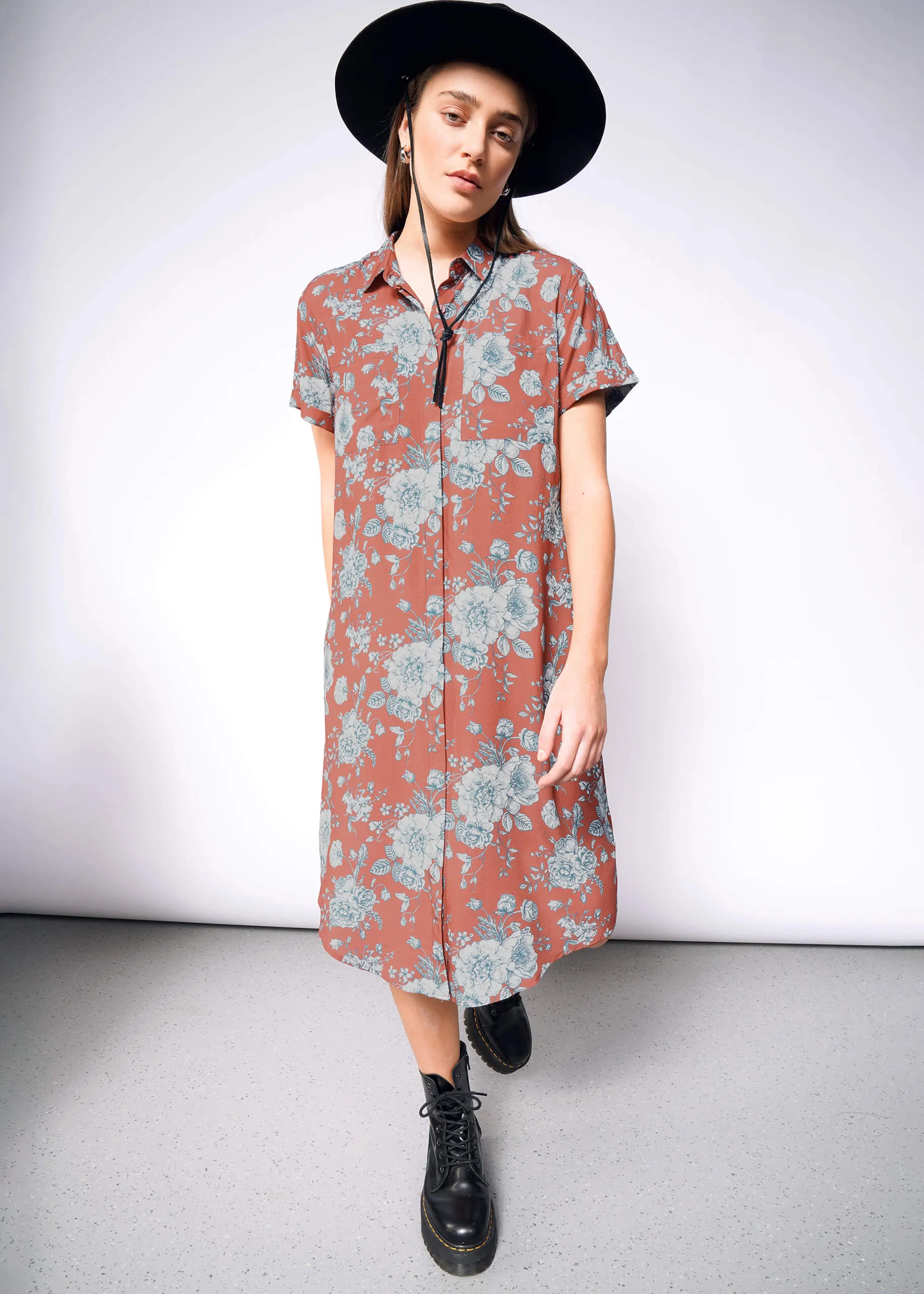 The Empower Shirt Dress