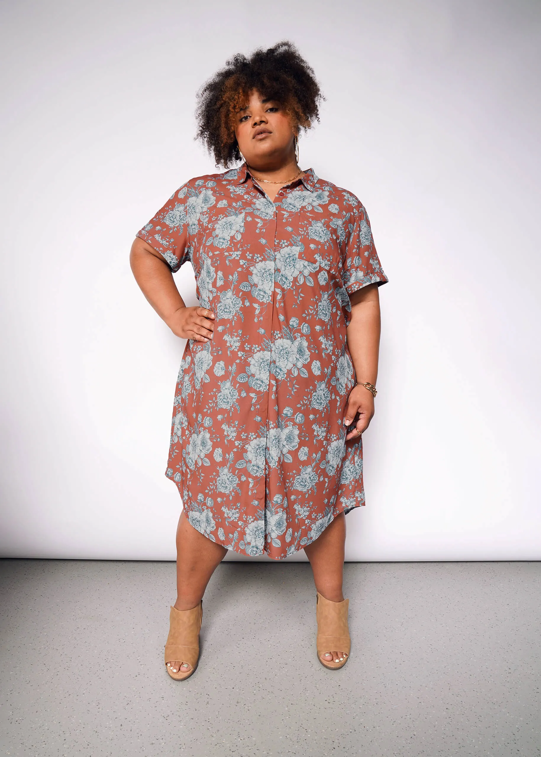 The Empower Shirt Dress