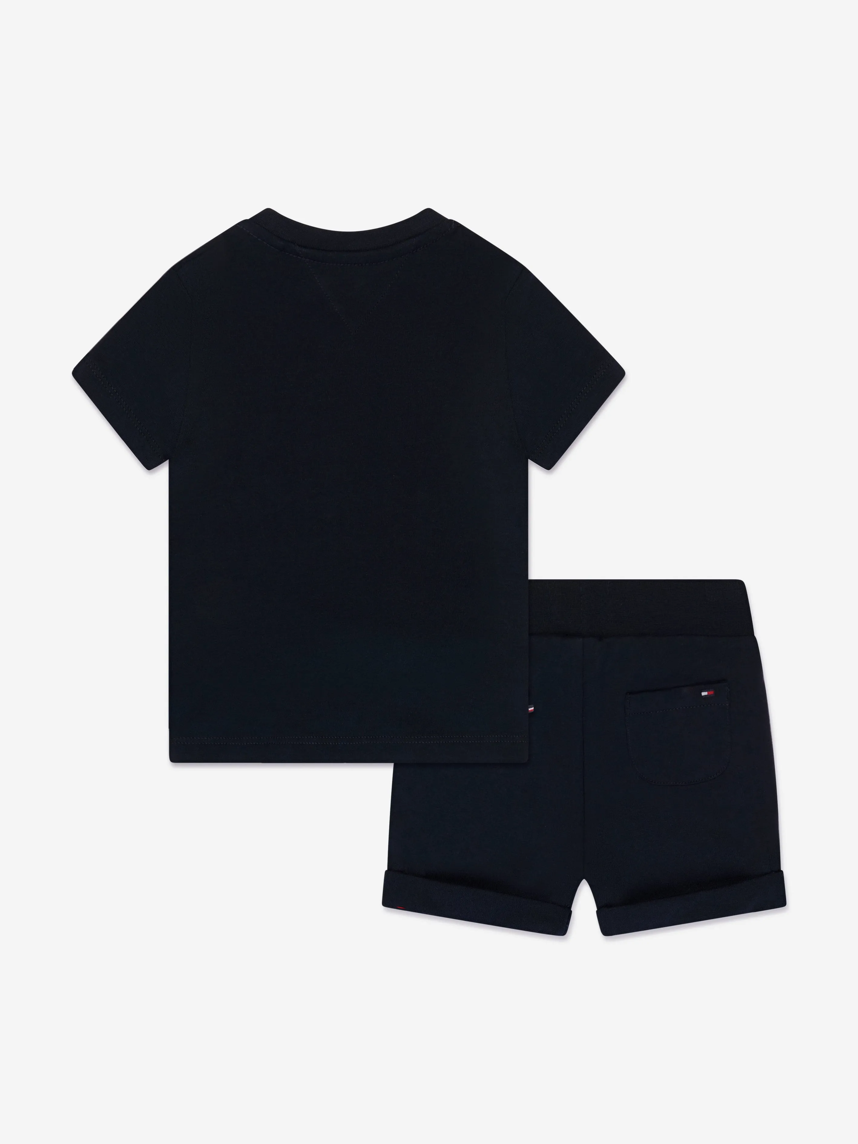 Tommy Hilfiger Baby Essential T-Shirt and Shorts Set in Navy