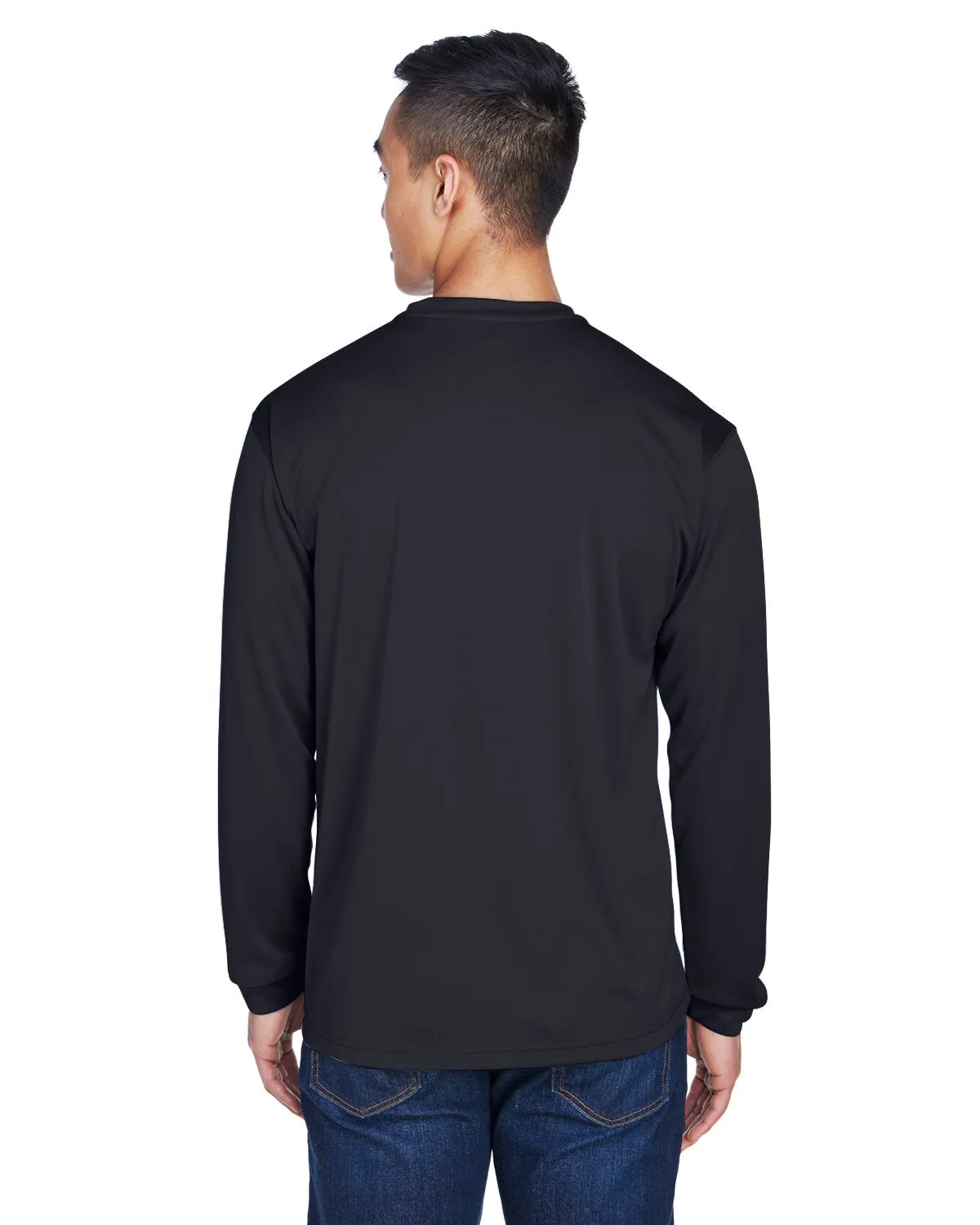 UltraClub 8401 Adult Cool & Dry Sport Long-Sleeve T-Shirt