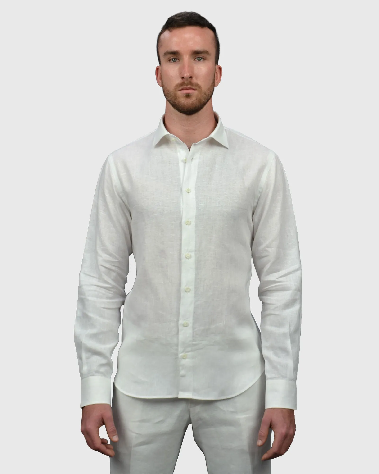 VINCENT & FRANKS S19WS51916 WHITE SLIM SC SHIRT