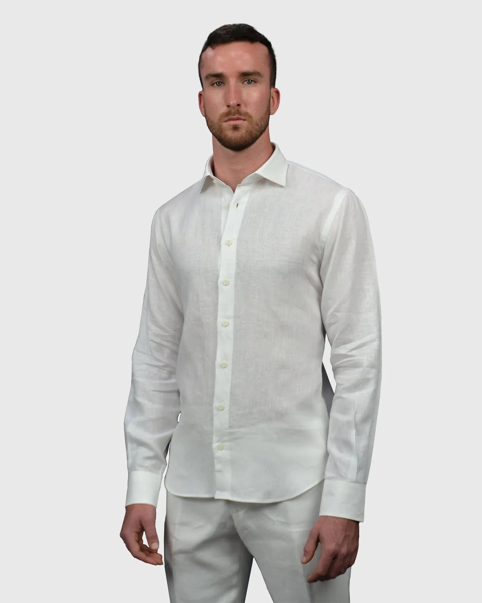 VINCENT & FRANKS S19WS51916 WHITE SLIM SC SHIRT