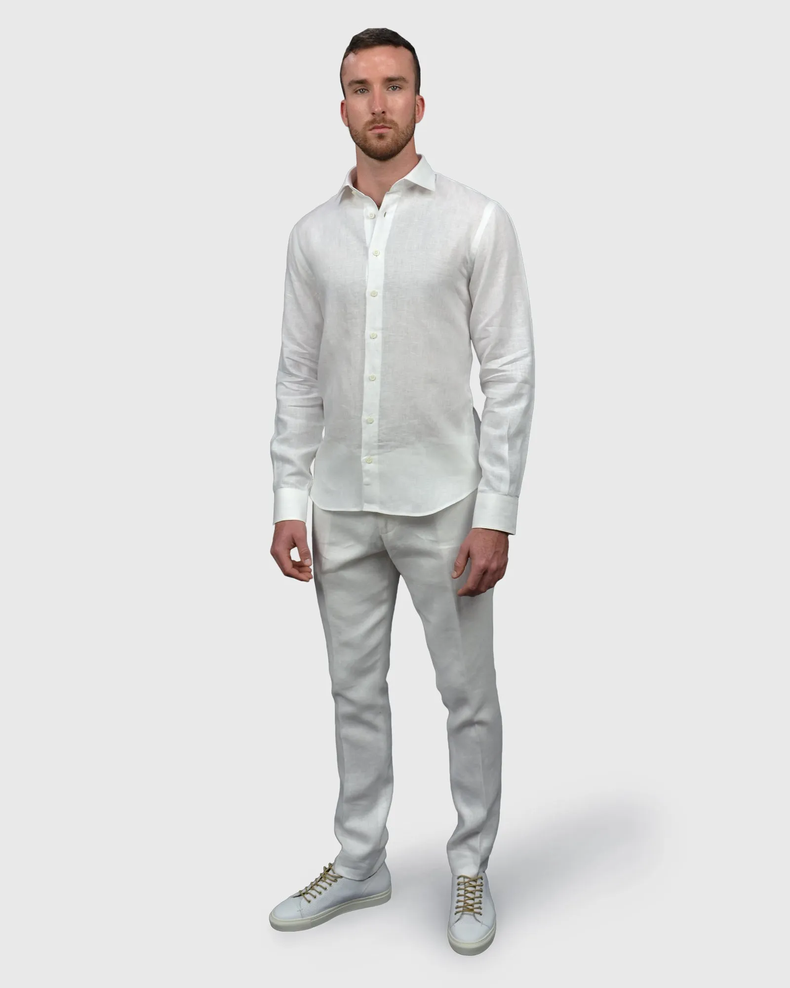 VINCENT & FRANKS S19WS51916 WHITE SLIM SC SHIRT