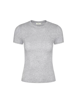 Women's 365 Cotton-Stretch T-shirt—grey-marl