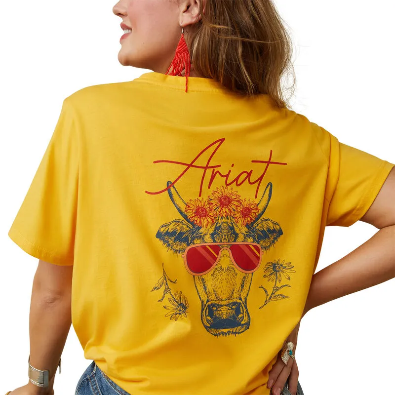 Women's Ariat REAL Cool Cow Tee