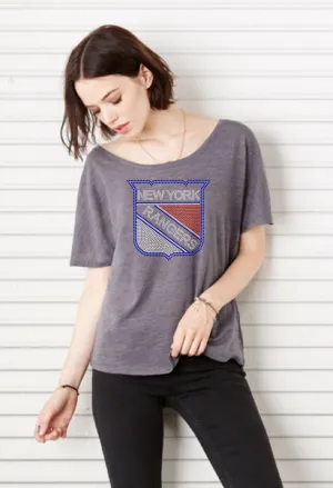 Women's Flowy Slouchy Tee-H