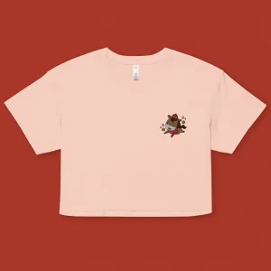 Year of the Horse Embroidered Crop T-Shirt